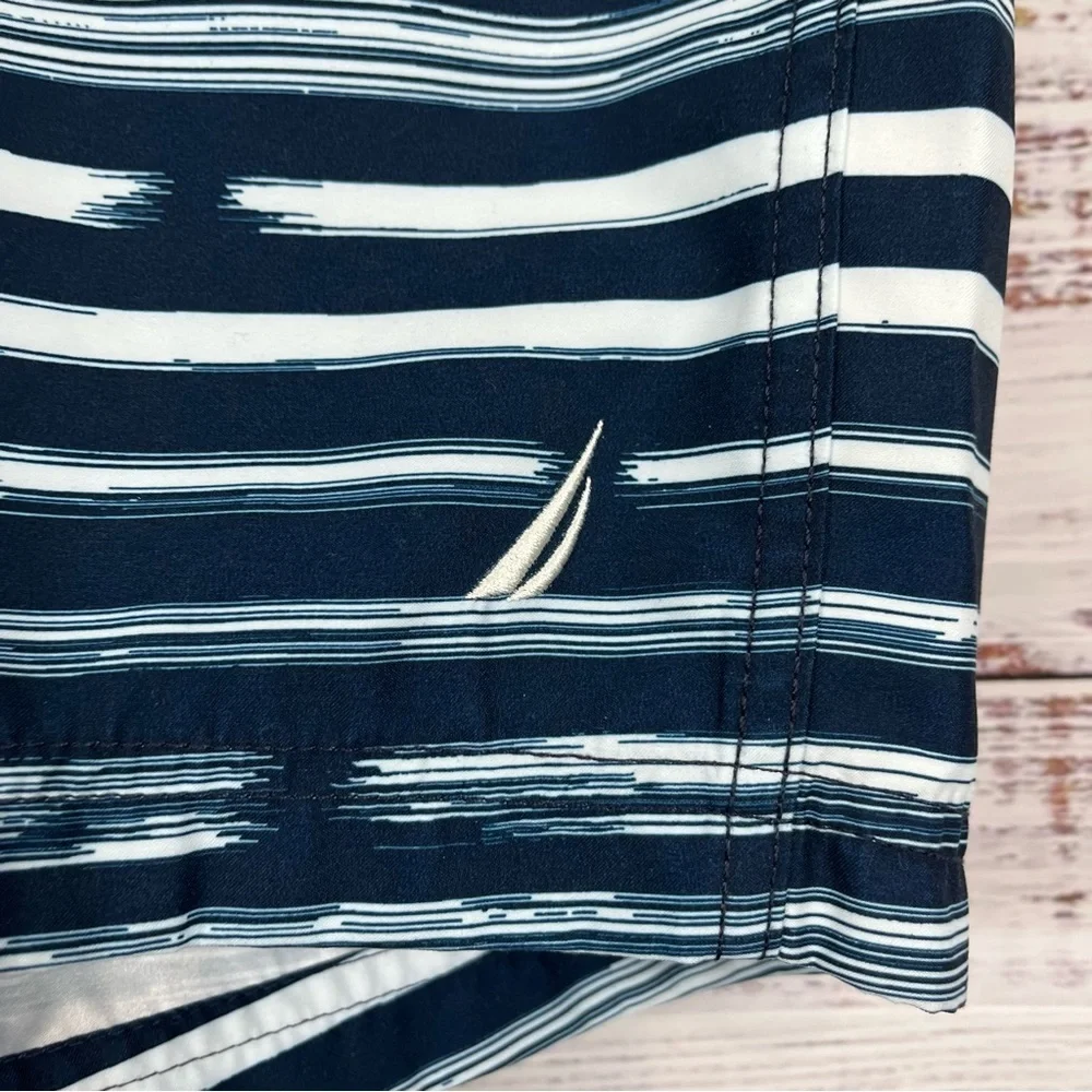Nautica blue striped